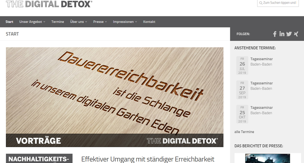 The Digital Detox - Effektiver Umgang mit ständiger Erreichbarkeit