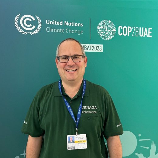 Portraitbild von Kai Zimmermann, Nachhaltigkeitsmanager Wund Gruppe und CEO der Zenaga Foundation