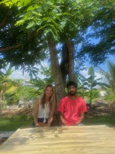 Ulrike Stöckle in Mauritius